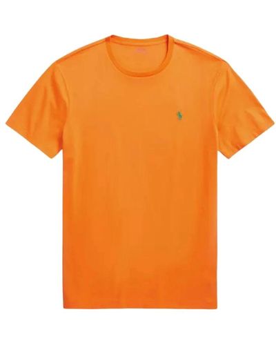 Ralph Lauren Custom slim fit polo shirt - Orange