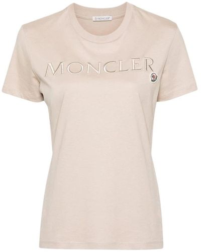 Moncler Camiseta casual de algodón - Neutro