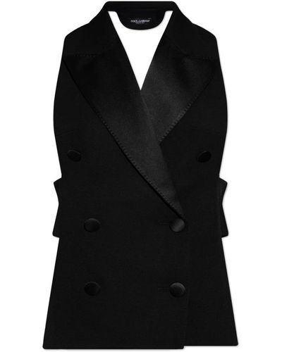 Dolce & Gabbana Vests - Black