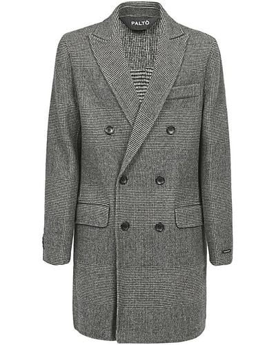 Paltò Double-Breasted Coats - Grey