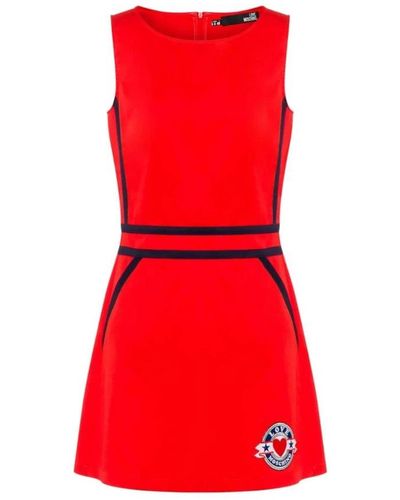 Love Moschino Short Dresses - Red