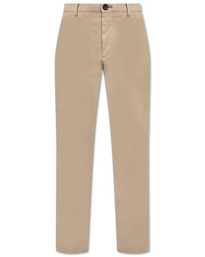 PS by Paul Smith Hose mit logopatch - Natur