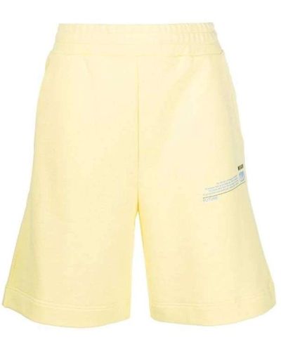 MSGM Long Shorts - Yellow