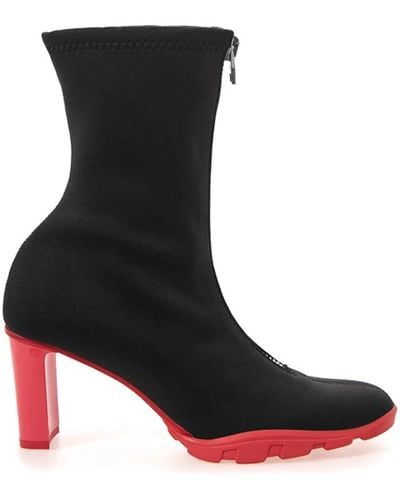 Alexander McQueen Heeled Boots - Black