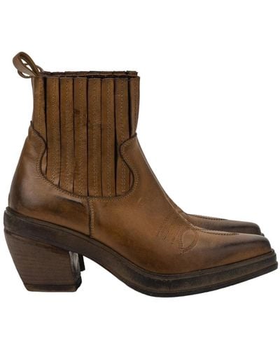 Elena Iachi Cowboy boots - Marrone