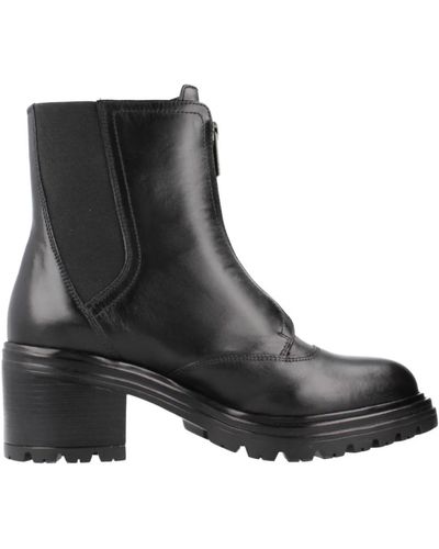 Geox Stilvolle heeled boots - Schwarz