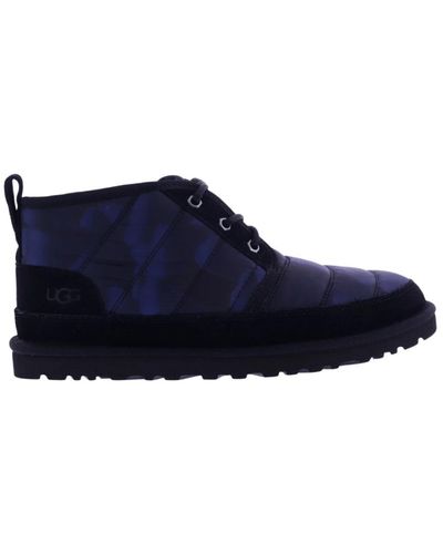 UGG Lace-Up Boots - Blue