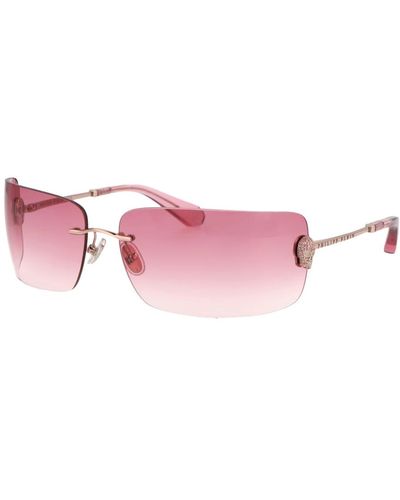 Philipp Plein Unwiderstehliche sonnenbrille - Pink
