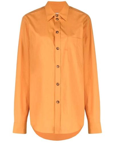 Nanushka Camicia di occesso di popil - Arancione