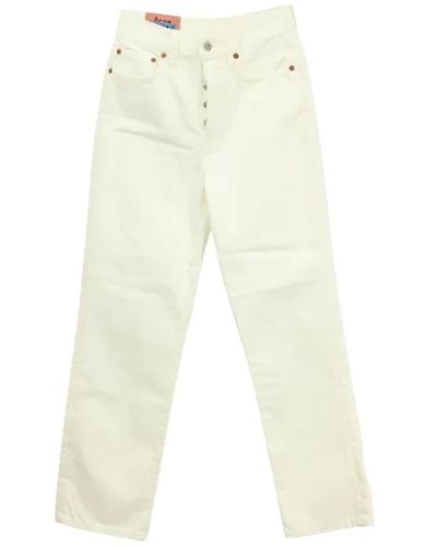 Acne Studios Straight Jeans - Natural