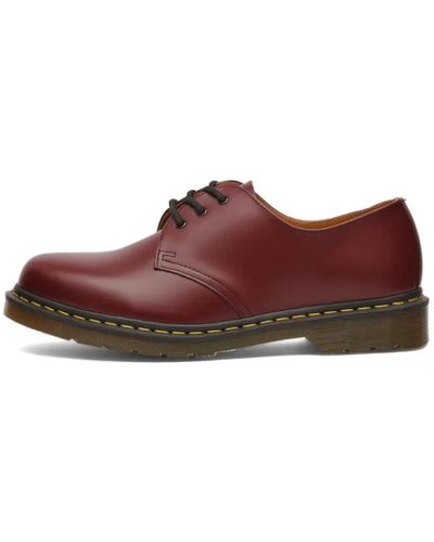 Dr. Martens Cherry red smooth schuhe - Rot