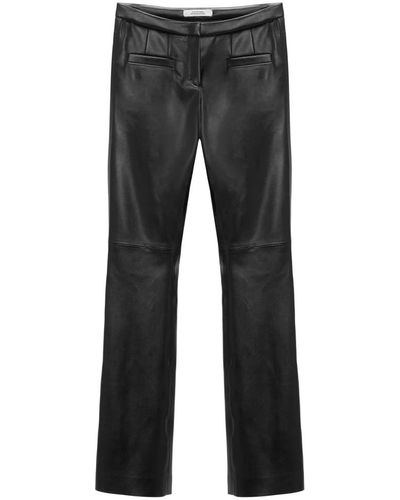Dorothee Schumacher Leather trousers - Grigio