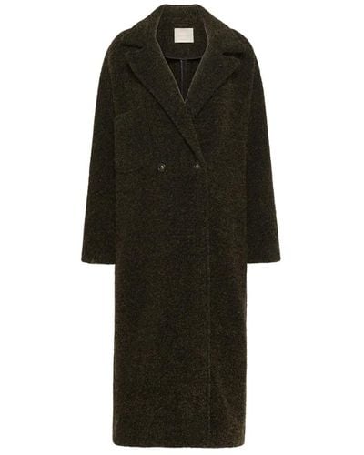 Momoní Coats > double-breasted coats - Noir