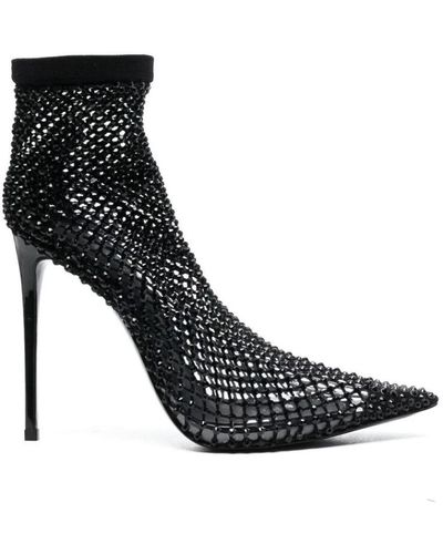 Le Silla Heeled Boots - Black