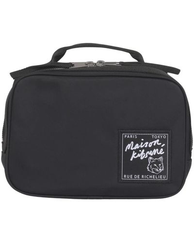 Maison Kitsuné Cross Body Bags - Black