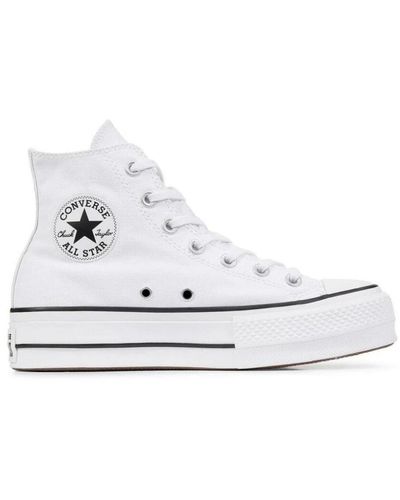 Converse Chuck taylor all star lift platform sneakers - Blanco