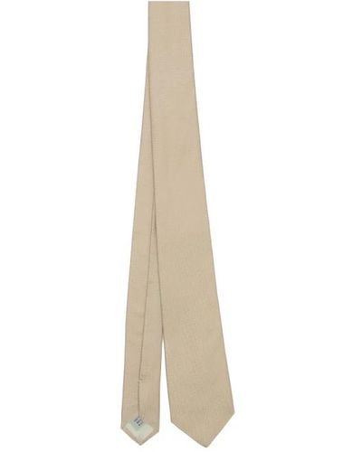 Tagliatore Cravatta crema - Bianco