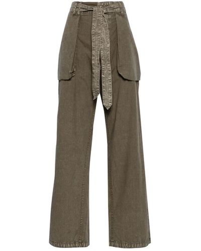 R13 Wide Trousers - Grey