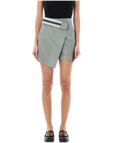 Fendi Short Shorts - Grey