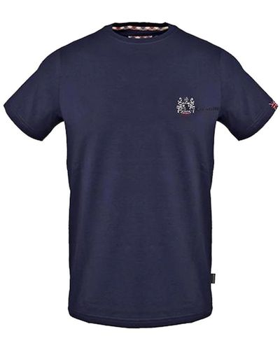 Aquascutum T-Shirts - Blue