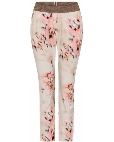 GUSTAV Trousers > cropped trousers - Rose