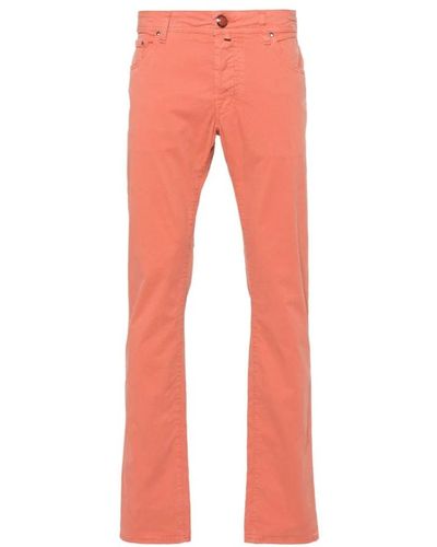 Jacob Cohen Jeans > slim-fit jeans - Rouge