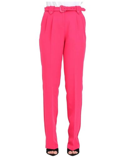 Versace Slim-Fit Trousers - Pink
