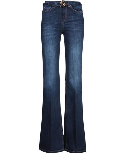 Pinko Jeans > flared jeans - Bleu