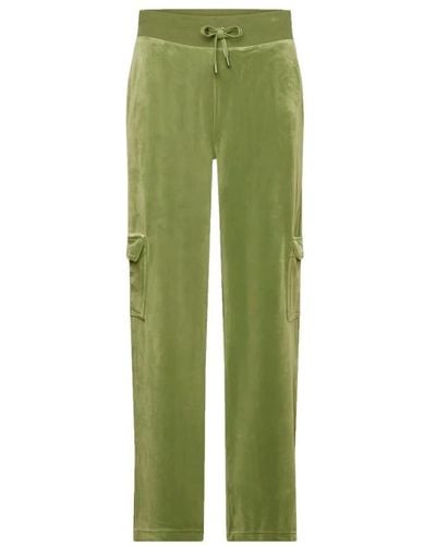 Juicy Couture Straight Trousers - Green