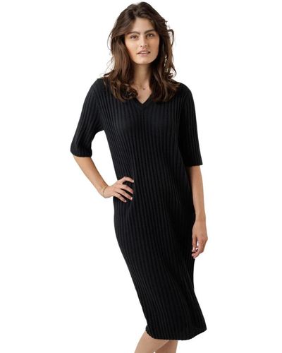 Lisa Yang Knitted Dresses - Black