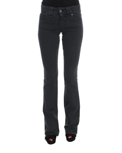 John Galliano Slim fit bootcut jeans - Negro