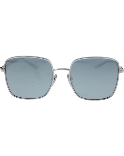 Prada Ikonoische sonnenbrille mit spiegelgläsern - Blau