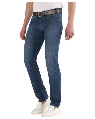 Harmont & Blaine Jeans > slim-fit jeans - Bleu