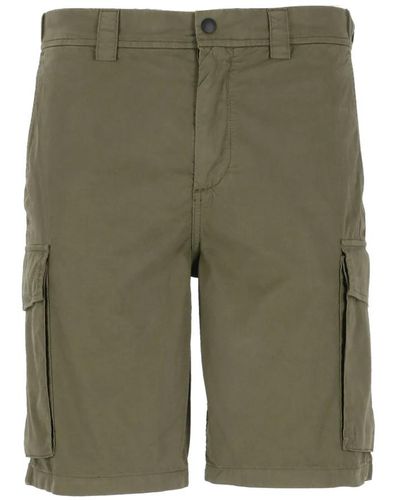 Woolrich Grüne cargo bermuda shorts
