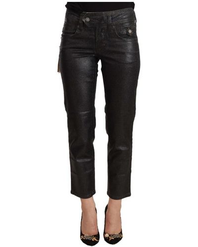 John Galliano Jeans > slim-fit jeans - Noir