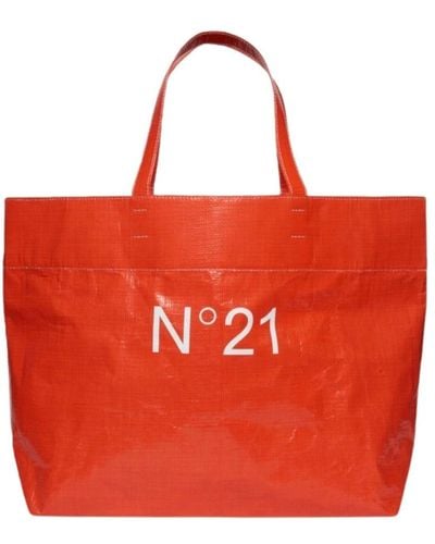 N°21 Tote Bags - Red