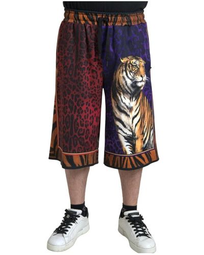 Dolce & Gabbana Shorts > long shorts - Multicolore