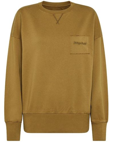 Philippe Model Senfgelbes brigitte sweatshirt - Grün