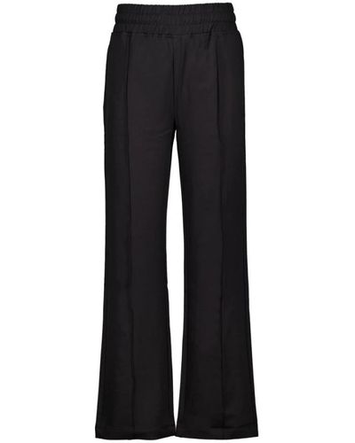 OLAF HUSSEIN Wide Trousers - Black