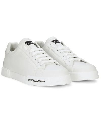 Dolce & Gabbana Portofino Sneakers - Weiß