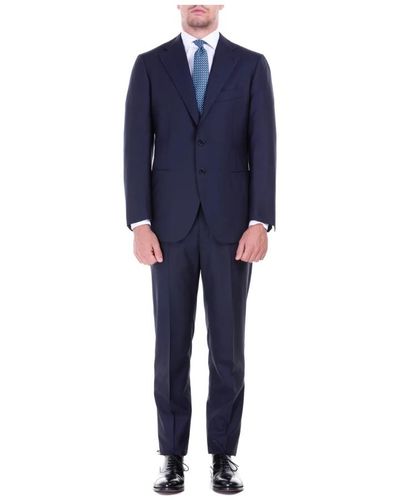 Cesare Attolini Suits - Blau