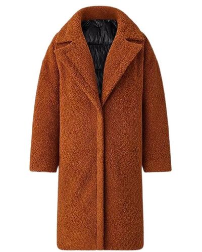 Mackage Single-Breasted Coats - Brown