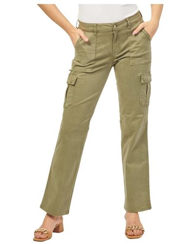 Guess Straight Pants - Green