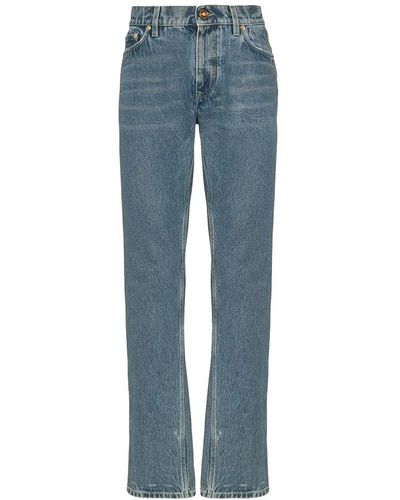 Burberry Regular Fit Jeans - Blauw