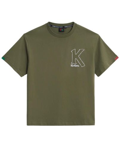 Kickers Big k t-shirt lifestyle baumwolle - Grün