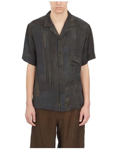 Ziggy Chen Shirts > short sleeve shirts - Noir