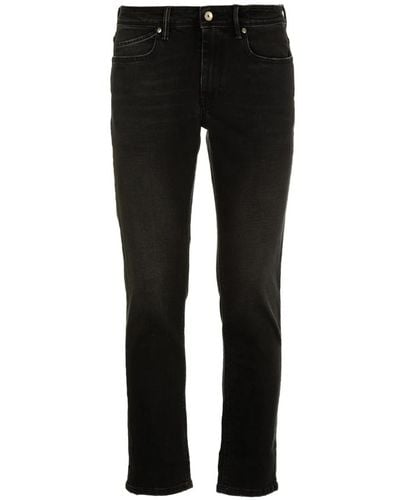 Re-hash Trousers > slim-fit trousers - Noir