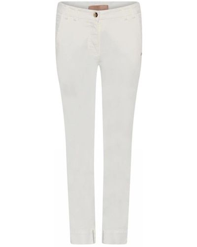 GUSTAV Slim-Fit Pants - White