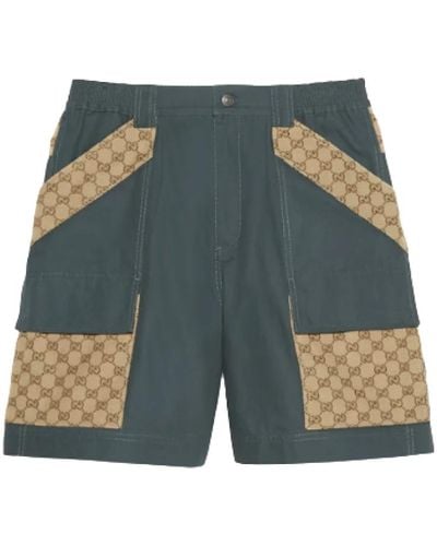 Gucci Canvas bermuda shorts - Grigio