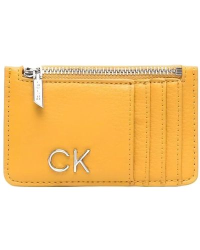 Calvin Klein Portefeuilles et porte-cartes - Jaune